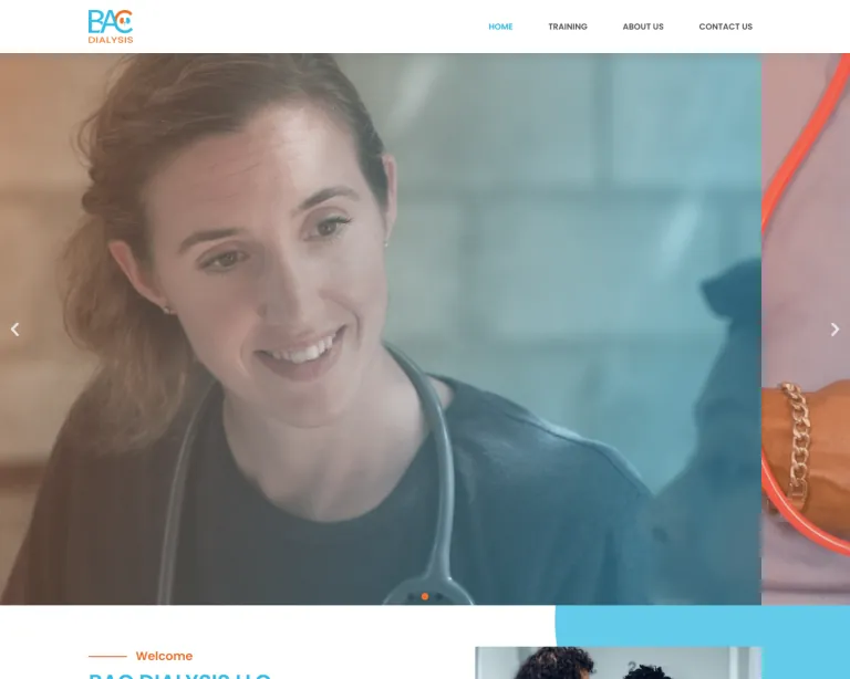 BAC Dialysis website project